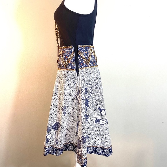 Haven Bleu Beaded Boho Gypsy Skirt - Picture 3 of 13